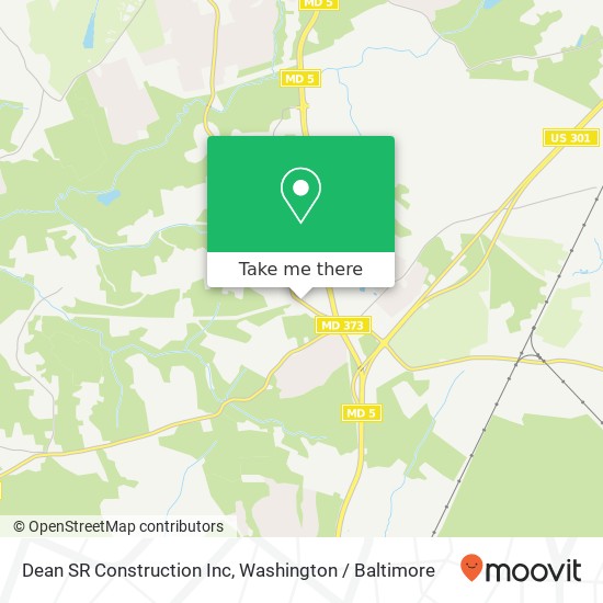 Mapa de Dean SR Construction Inc
