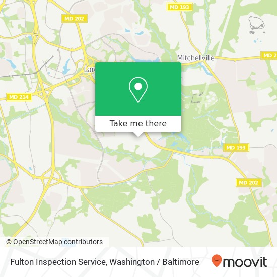 Fulton Inspection Service map