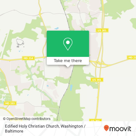 Edified Holy Christian Church map