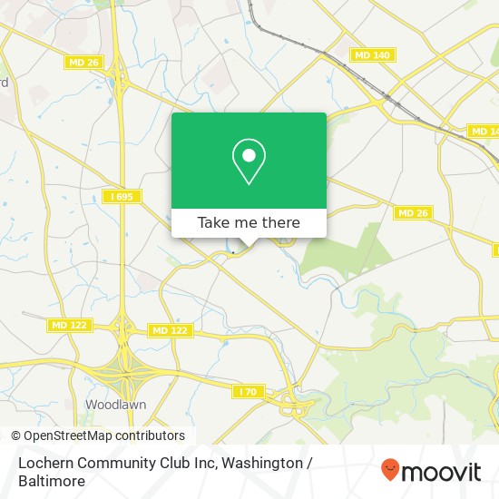 Lochern Community Club Inc map