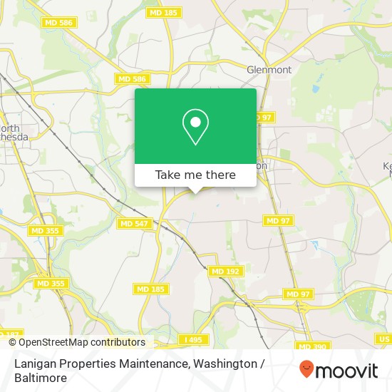 Mapa de Lanigan Properties Maintenance