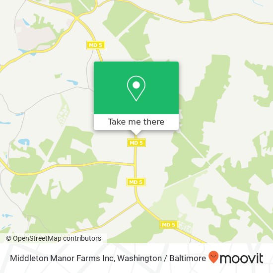 Middleton Manor Farms Inc map