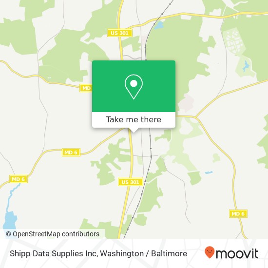 Shipp Data Supplies Inc map