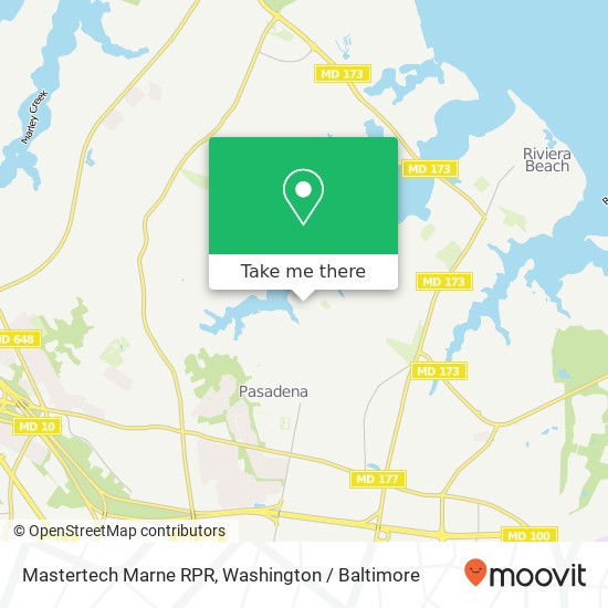 Mapa de Mastertech Marne RPR