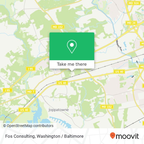 Fos Consulting map