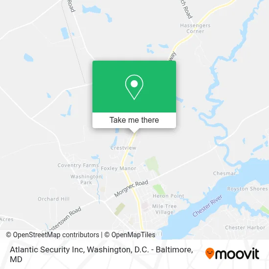 Atlantic Security Inc map