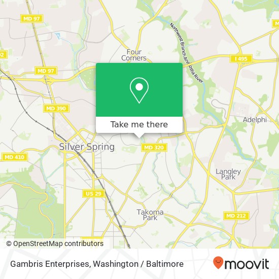 Gambris Enterprises map