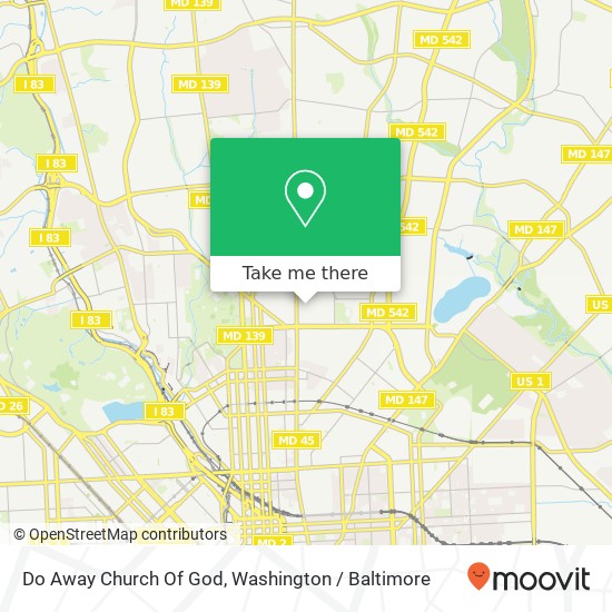Mapa de Do Away Church Of God