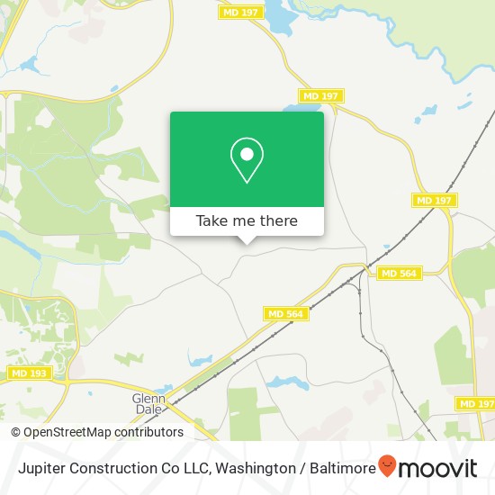 Mapa de Jupiter Construction Co LLC