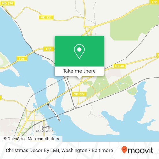 Christmas Decor By L&B map