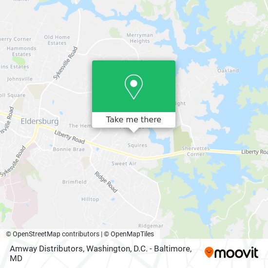 Amway Distributors map