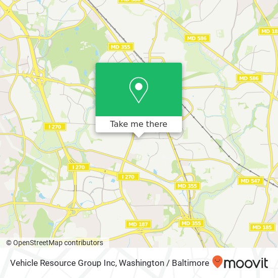 Mapa de Vehicle Resource Group Inc