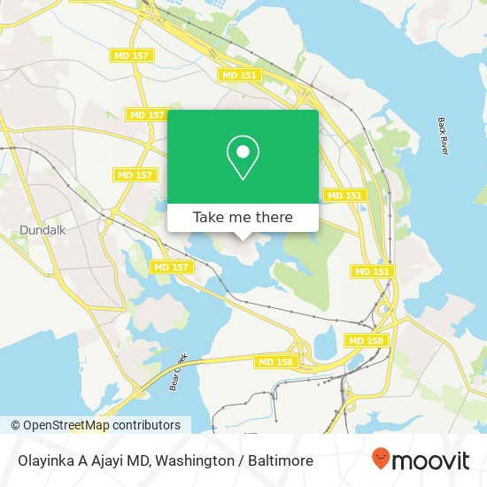 Olayinka A Ajayi MD map