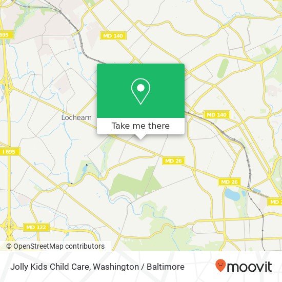 Mapa de Jolly Kids Child Care