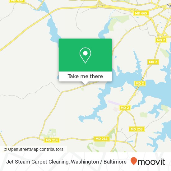 Jet Steam Carpet Cleaning map