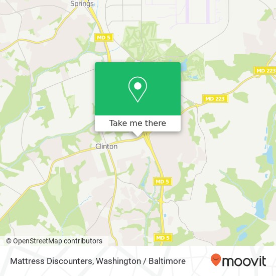 Mapa de Mattress Discounters