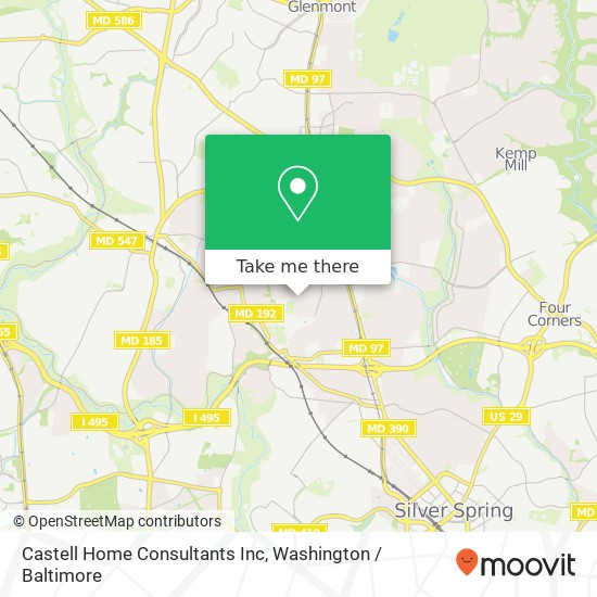 Castell Home Consultants Inc map