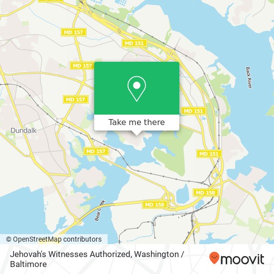 Mapa de Jehovah's Witnesses Authorized