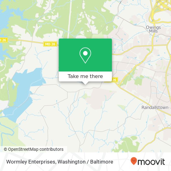 Wormley Enterprises map