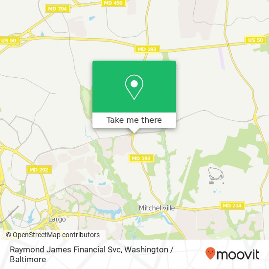 Raymond James Financial Svc map