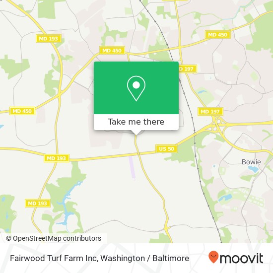 Fairwood Turf Farm Inc map