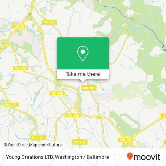 Mapa de Young Creations LTD