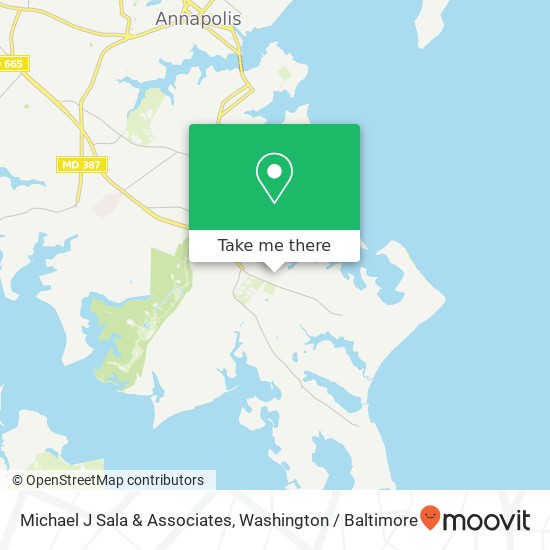 Michael J Sala & Associates map