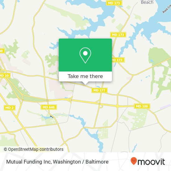 Mutual Funding Inc map