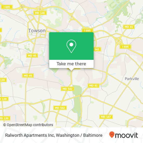 Mapa de Ralworth Apartments Inc