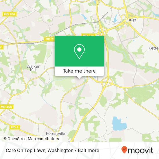 Care On Top Lawn map