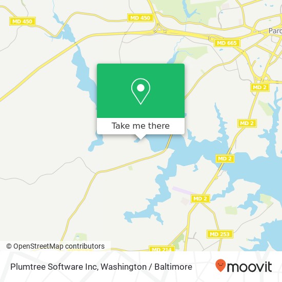 Mapa de Plumtree Software Inc