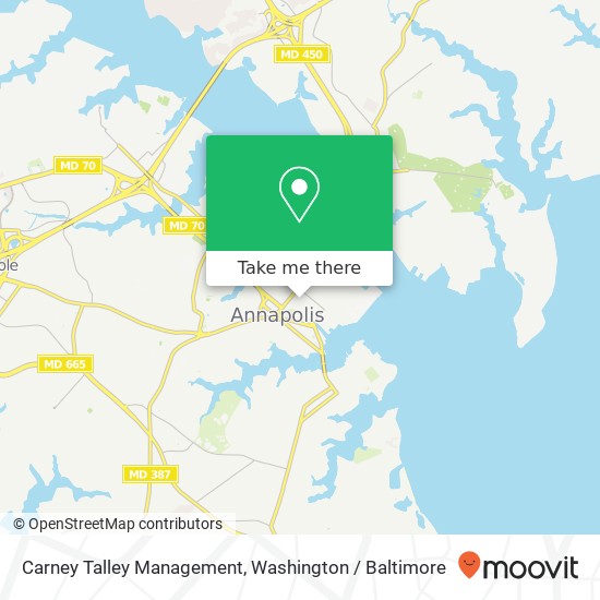 Carney Talley Management map