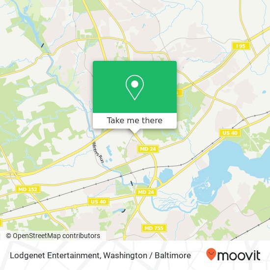 Lodgenet Entertainment map