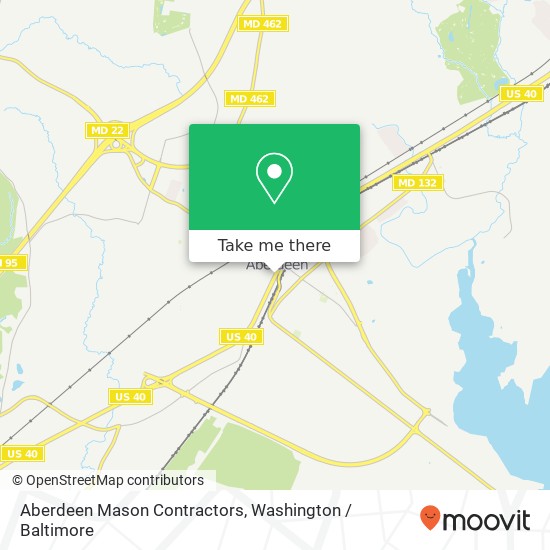 Mapa de Aberdeen Mason Contractors