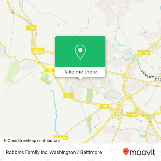 Mapa de Robbins Family Inc