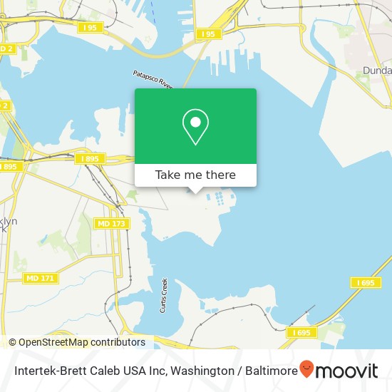 Mapa de Intertek-Brett Caleb USA Inc