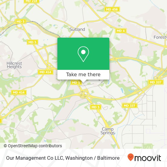 Our Management Co LLC map