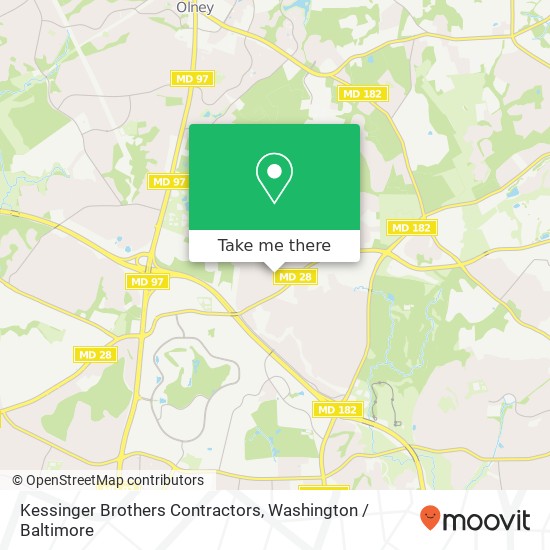 Mapa de Kessinger Brothers Contractors
