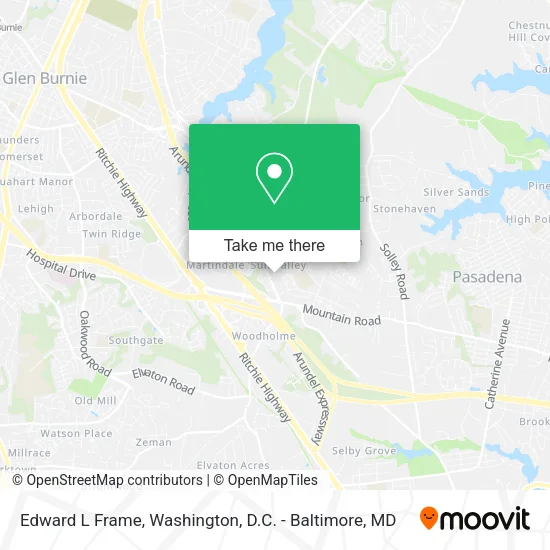 Edward L Frame map