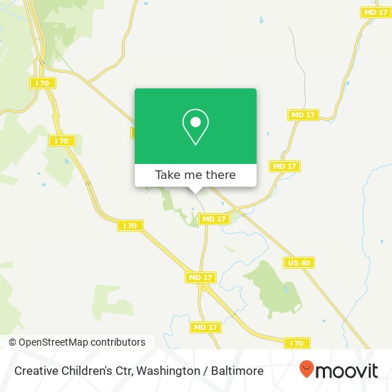 Mapa de Creative Children's Ctr