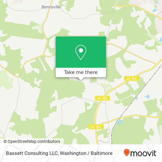 Bassett Consulting LLC map
