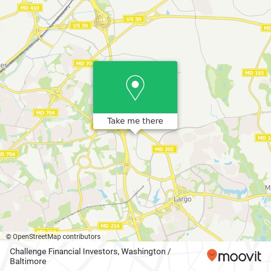 Mapa de Challenge Financial Investors