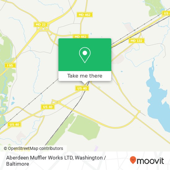 Aberdeen Muffler Works LTD map