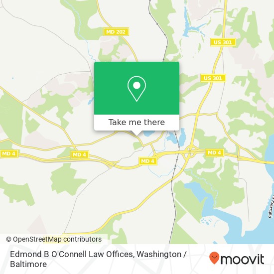Mapa de Edmond B O'Connell Law Offices