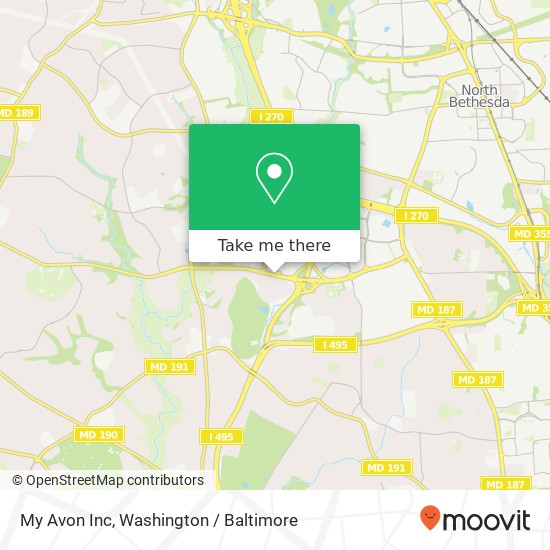 Mapa de My Avon Inc