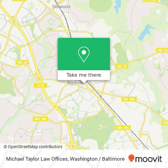 Michael Taylor Law Offices map