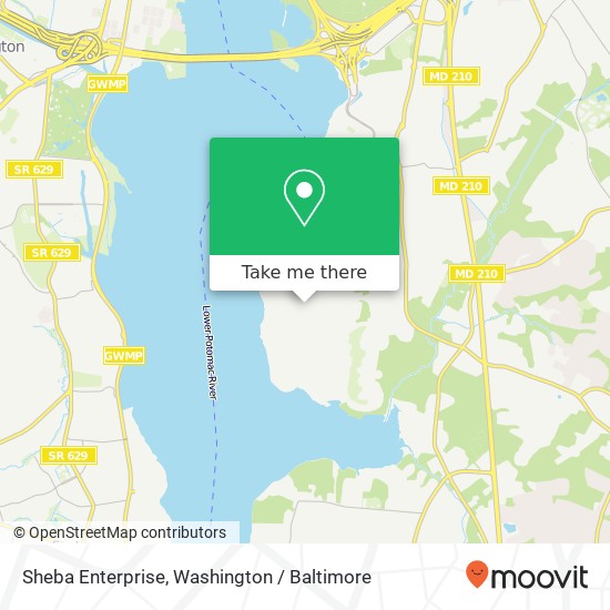 Sheba Enterprise map