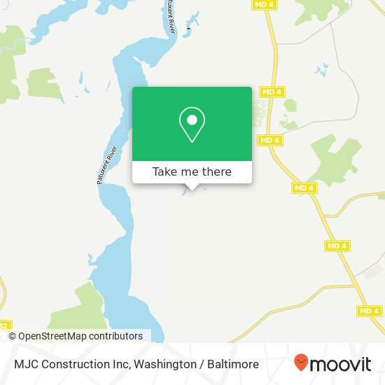 Mapa de MJC Construction Inc