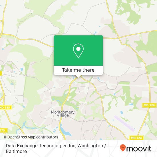 Mapa de Data Exchange Technologies Inc