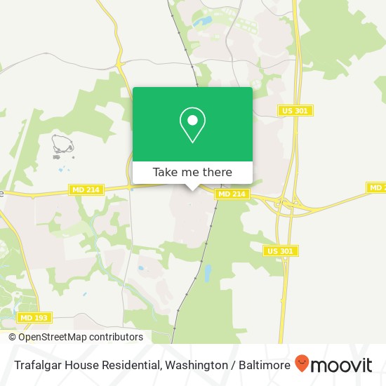 Trafalgar House Residential map